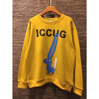 เสื้อแขนยาว EXCLUSIVE  FREYA HARTAS ICCUG PRINT SWEATER การันตีความเหมือนที่สุดให้เลยถ่ายสดจากสินค้าจริง100% Size S - M