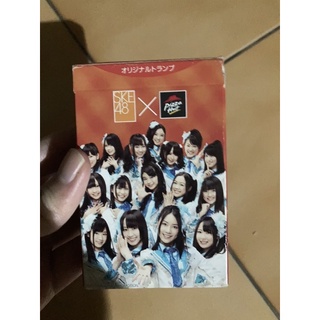 (แท้มือ2)ไพ่ Ske48 สภาพดี กล่องไม่เนียบ