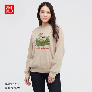 Uniqllo เสื้อกันหนาว พิมพ์ลายดิสนีย์ (UT) สําหรับผู้หญิง 447162