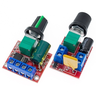 ควบคุมความเร็ว มอเตอร์ DC 4.5V-35V 5A DC Motor PWM Speed Controller Motor Speed Control Switch LED Dimmer module