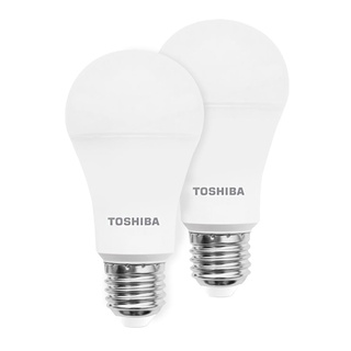 หลอด LED หลอดไฟ LED TOSHIBA A60 10.5 วัตต์ E27 DAYLIGHT แพ็ก 2 ชิ้น