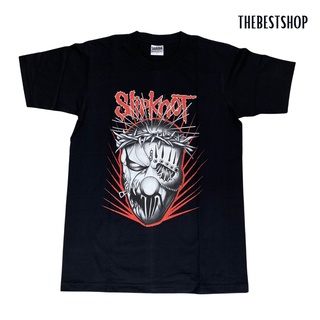 คอตต้อนคอกลมเสื้อวง SLIPKNOT เสื้อวงร็อค ลายคูลๆ สำหรับคนคูลๆ✨S-5XL