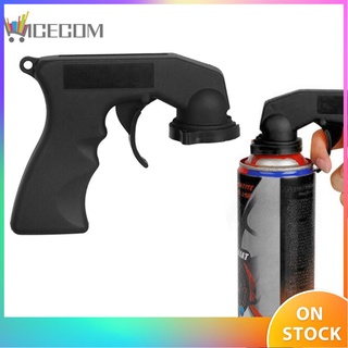 NI✿Car Paint Care Aerosol Spray Machine Adapter Handle with Grip Trigger Black