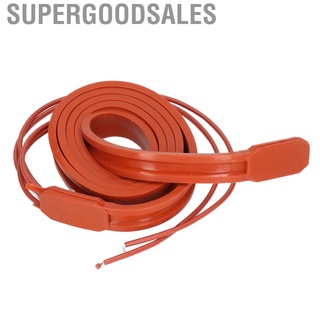 Supergoodsales Silicone Heating Band Heat Tape Heater Belt Warmer Waterproof 15x1000mm 75W 220V AC