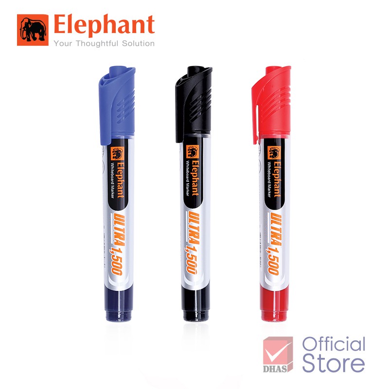 Elephant ปากกาไวท์บอร์ด อัลตร้า 1,500 จำนวน 1 ด้าม