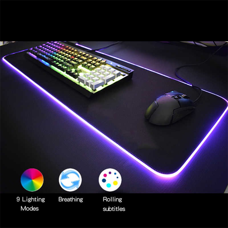 MOUSEPAD RGB 780x300x3 mm แผ่นรองเม้าเกมส์มิ่ง #5
