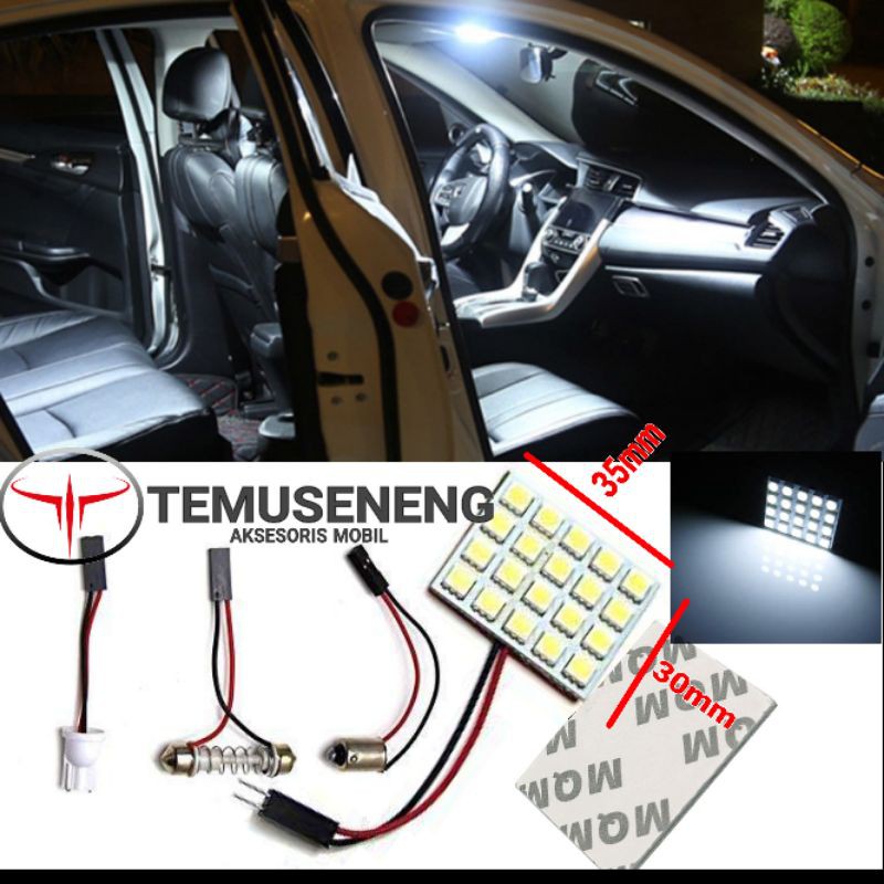 รถเพดานไฟ LED รถห้องโดยสาร LED 5050 Smd 20 ชิปซ็อกเก็ต Festoon T10 Super Bright