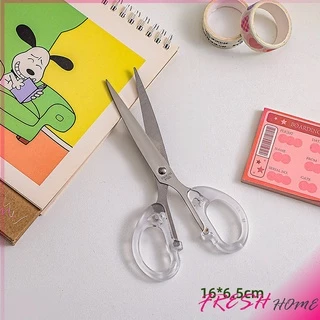 กรรไกรสำนักงาน กรรไกรด้ามพลาสติก มี 2 ขนาดให้เลือกเหมาะกับงาน scissors