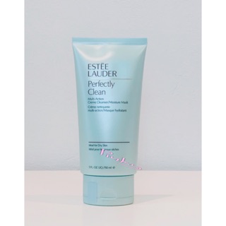 โฟมล้างหน้า / มาส์ก ( ไม่มีฟอง ) Estee Lauder Perfectly / Creme Cleanser / Mask / 150 ml