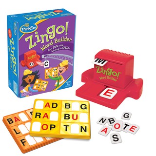 ThinkFun: Zingo! Word Builder – Have FUN while learning to SPELL! [BoardGame]