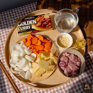 GOLDEN CURRY SAUCE MIX 198 G เครื่องแกงกะหรี่ก้อนญี่ปุ่น สูตรโกเด้นเคอรี่ JAPANESE CURRY PRO