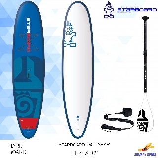 STARBOARD SUP 120 x 34 GO - บอร์ดแข็ง+ไม้พายSTARBOARD