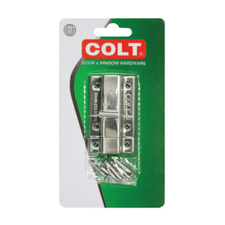 ✨ขายดี✨ COLT กลอนสเตนเลส รุ่น 500 ขนาด 1.5 x 2.5 นิ้ว สีสเตนเลส Door Hardware &amp; Accessories