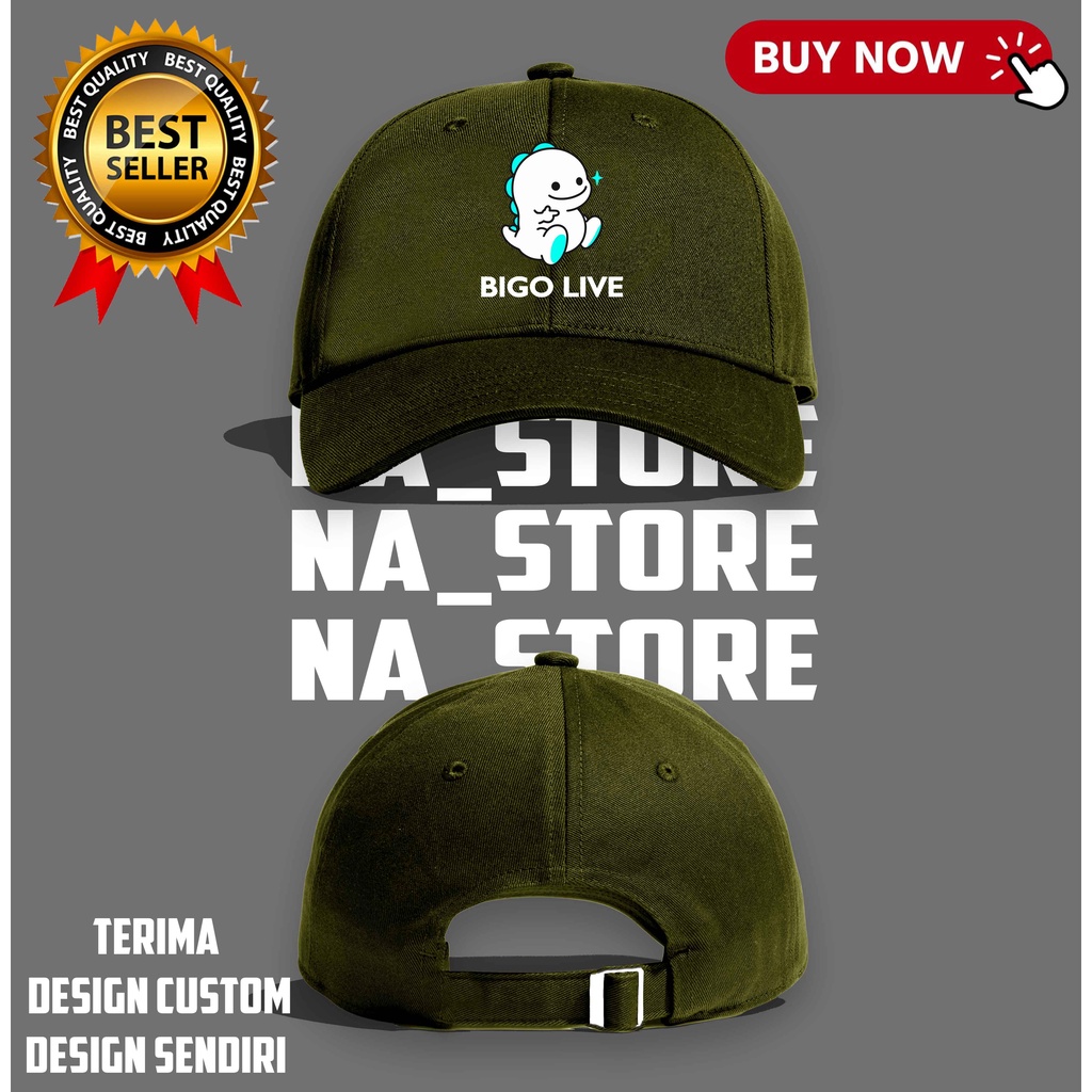 หมวกเบสบอล BIGO LIVE สุดเท่!!! ผู้ชายผู้หญิง