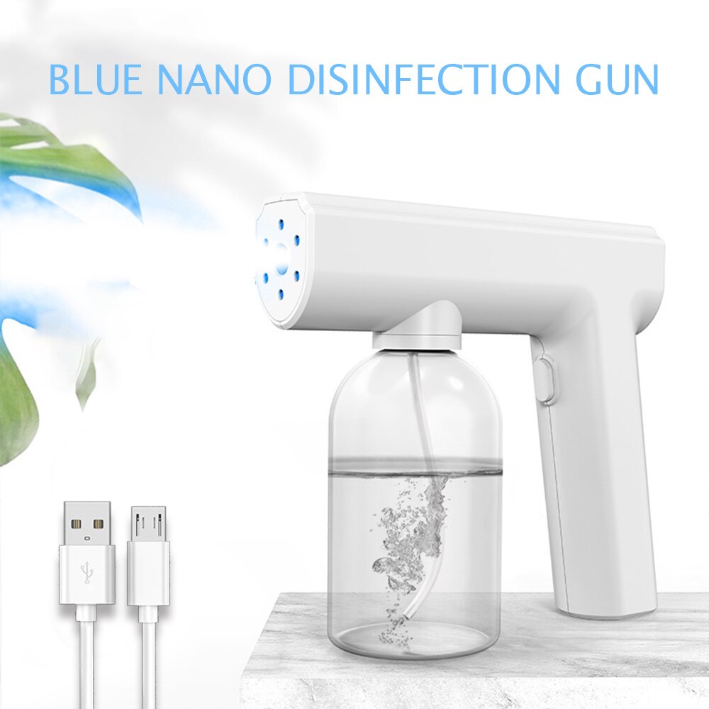 Wireless New Gun Disinfectant Sprayer Handheld Blue Nano Disinfectant