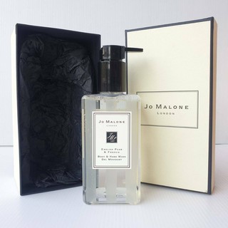 【ของแท้ 💯% 】⚡️ส่งฟรี 🚚 Jo Malone London Body &amp; Hand Wash  English Pear &amp; Freesia 250 ml. *กล่องขาย*