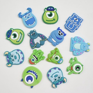 อุปกรณ์เสริม จี้การ์ตูนมอนสเตอร์ Jibbits สําหรับรองเท้า Croc Pins Anime Jibitz Charm Monsters University Jibits Crocks สําหรับผู้หญิง