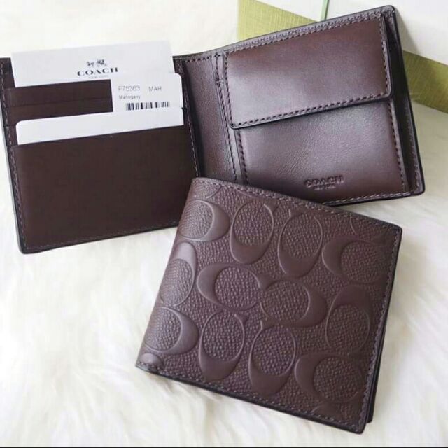 coach wallet set men