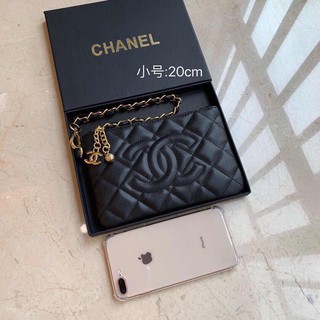 กระเป๋าสตางค์ คล้องมือ chanel พร้อมส่ง‼️‼️‼️