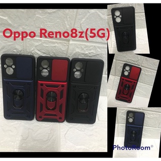 เคสกันกระแทกปิดกล้อง รุ่นoppo Reno8z(5G)