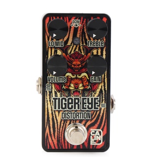 Caline G001 Tiger Eye Distortion แป้นเหยียบเอฟเฟคกีตาร์ไฟฟ้า True Bypass อุปกรณ์เสริม