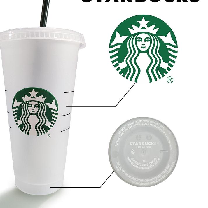 ของคัด.. Ready Tumbler Starbucks ถ้วยน้ําเย็นใส Starbucks ถ้วยนํากลับมาใช้ใหม่ได้