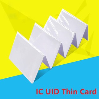 Mifare IC UID PVC​ Thin​ Card​ Rewritable​ rfid​ 13.56 mHz