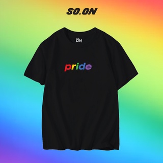 🏳‍🌈 So on  เสื้อยืดทรง Oversize ลาย Pride 🏳‍🌈 ใส่โค้ด   WMKDMN ลดสูงสุด 40.-