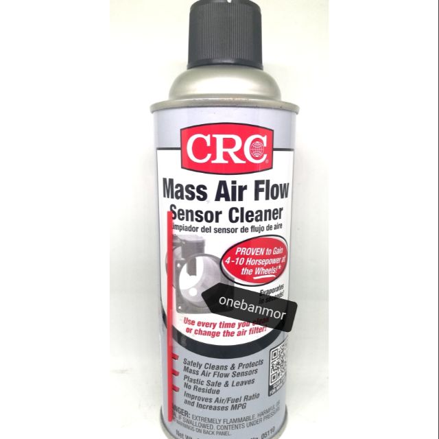 CRC นํ้ายาล้างเซ็นเซอร์แอร์โฟร์ Mass Air Flow Sensor Cleaner ขนาด 311 กรัม - แท้ชัวร์ ราคารวมVATแล้ว มีใบกำกับภาษี