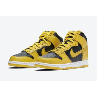 Nike Dunk High Black "Varsity Maize" ของแท้! (CZ8149-002)