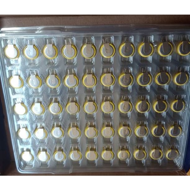 ส่งจากไทย x2 ถ่านไบออสโน๊ตบุ๊ค ถ่าน1220 แบบเขี้ยว BIOS Notebook พร้อมส่ง CR1220 แบบมีเขี้ยว ได้สองก้