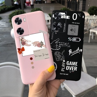 เคสโทรศัพท์ซิลิโคน TPU แบบนิ่ม ลาย 2022 สําหรับ OPPO A57 4G 2022 A57 a 57 4G 2022