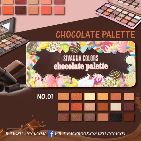 Sivanna Colors Sweetest & Chocolate HF7006