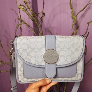COACH LONNIE CROSSBODY C8307 IN SIGNATURE JACQUARD