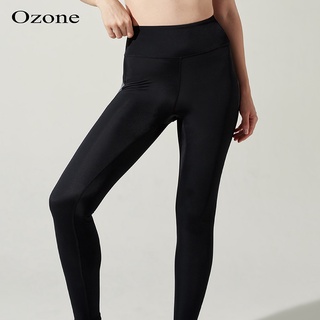 OZONE LEGGING กางเกงขายาว เลกกิ้ง สำหรับออกกำลังกาย สีดำ รุ่น WP5001 เสื้อกีฬาหญิง