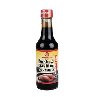 Kikkoman Sushi&amp;Sashimi Soy Sauce 250ml  คิคโคแมน ซูชิแอนด์ซาซิมิ ซอสถั่วเหลือง 250มล.