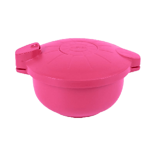 Meyer รุ่น Easy Pressure Cooker สี Rose หม้ออัดแรงดันไมโครเวฟ สีชมพูกุหลาบ ความจุ 2.3 ลิตร (48500-N)