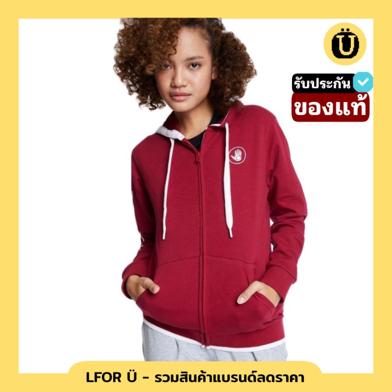 BODY GLOVE เสื้อฮู้ด ผู้หญิง สีแดง-25  รับประกันของแท้ 100%
