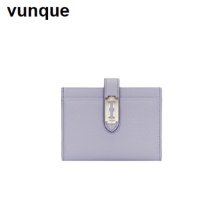 [vunque] Magpie กระเป๋าสตางค์ ใส่บัตรได้ ลายลาเวนเดอร์