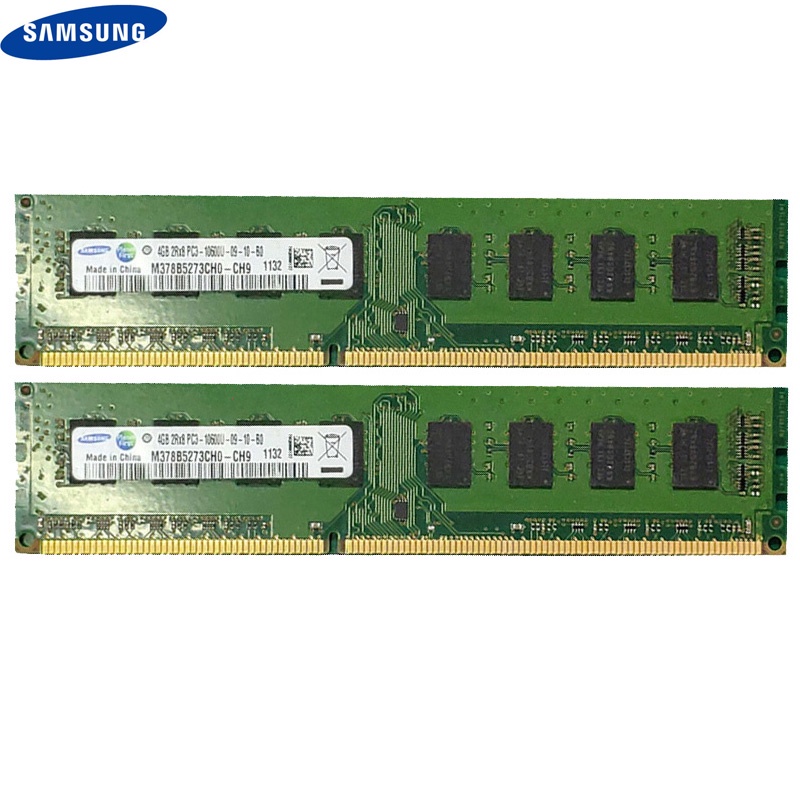 หน่วยความจําเดสก์ท็อป Samsung DDR3 DDR3L 2GB 4GB 8GB 1066 1333 1600Mhz DDR2 800 240Pin DIMM RAMPC3PC2