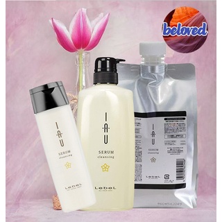 Lebel IAU Serum Cleansing Shampoo 200/600/1000 ml แชมพูสำหรับผมแห้งเสียมาก ชี้ฟู ไร้น้ำหนัก