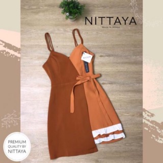 Sale ..!เดรส Nittaya ใหม่กริบไซส์S