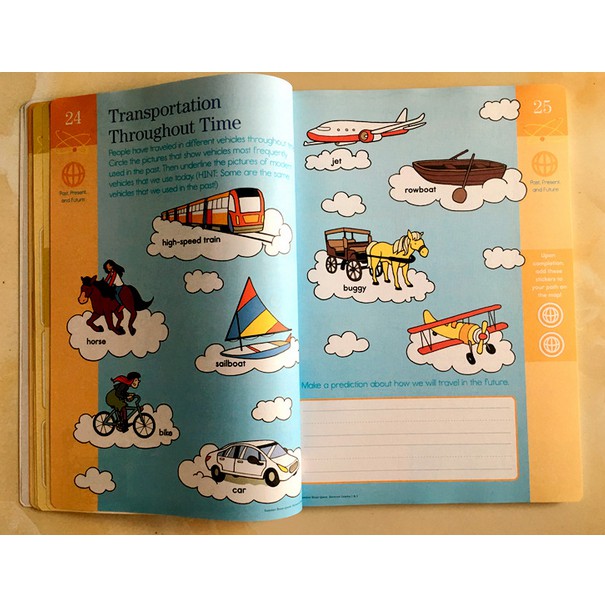 (*ได้coinคืน10%*)  (พร้อมส่ง มีขายแยกเล่มจ้า) หนังสือแบบฝึกหัด Summer Brain Quest Workbooks - รูปที่ 6