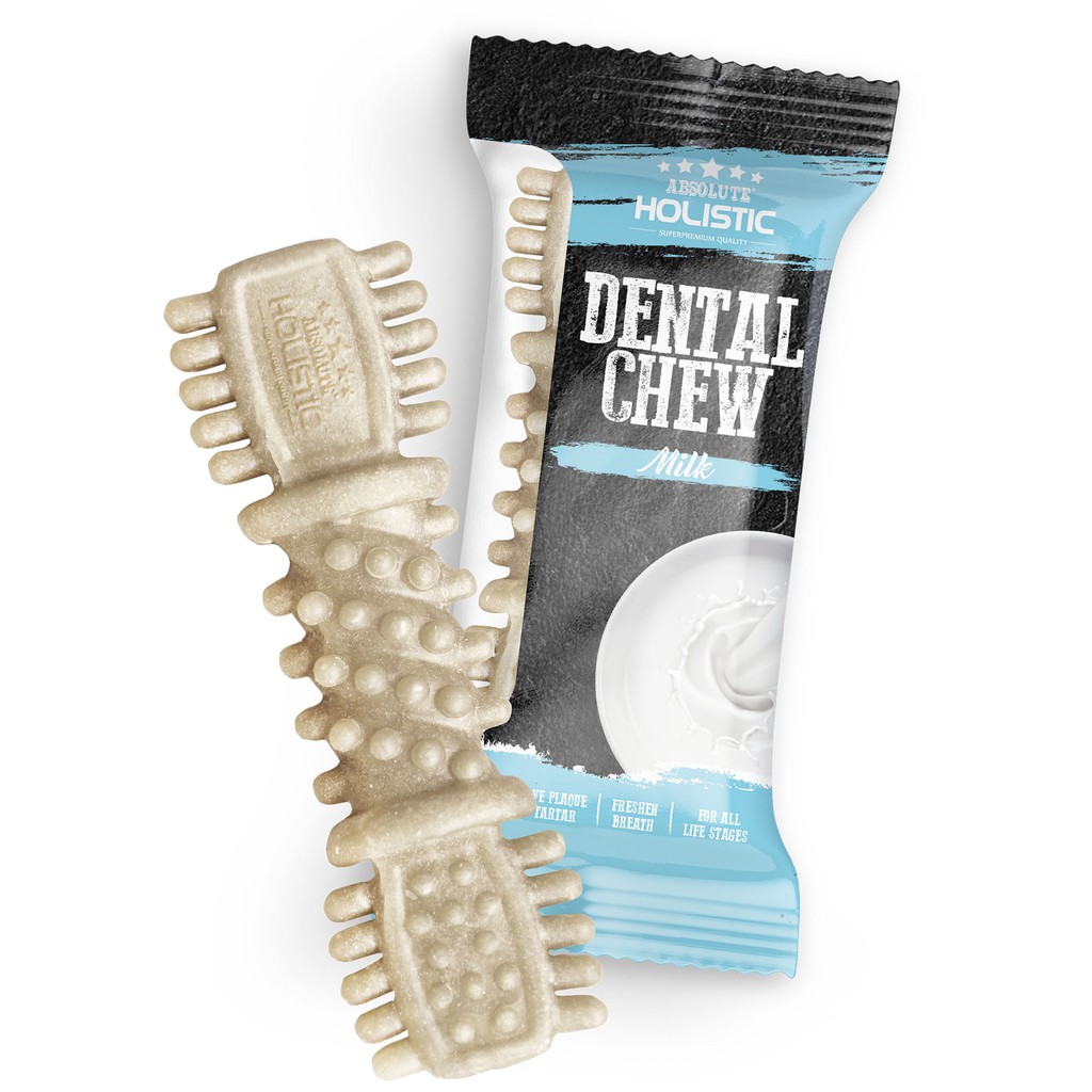Absolute Holistic Milk Dental Dog Chew 4 นิ้ว (25g)