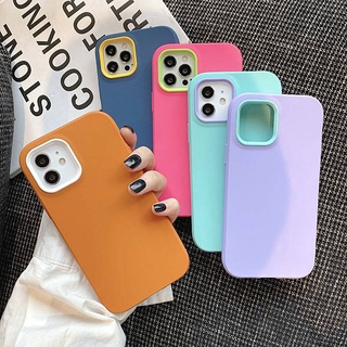 -พร้อมส่งในไทย-เคสประกบสีพื้นมาใหม่ สำหรับรุ่น 14/14PRO 14 PROMAX 13/13PRO #028