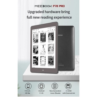 เครื่องอ่านหนังสือ Meebook Likebook M6 M7 P6 P78 P10 Pro Android E-Reader E-Book Reader 3G RAM 32GB Memory with SD card