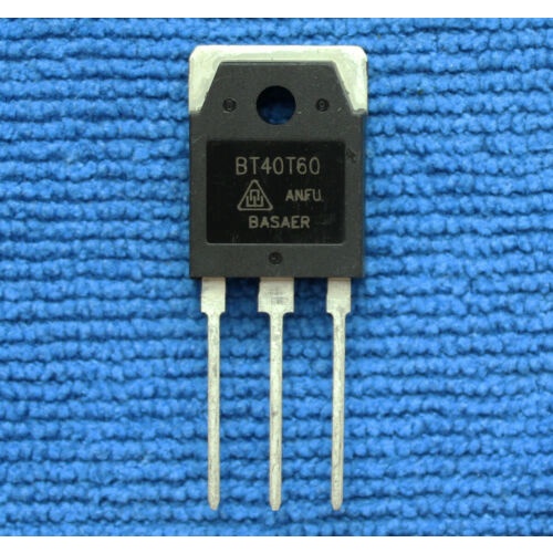 IGBT BT40T60 ใช้แทน fgh40N60 ตู้เชื่อมอินเวอร์เตอร์ อินเวอร์เตอร์ DA TUGEE mosfet #BT40T60ANF TO-3P 