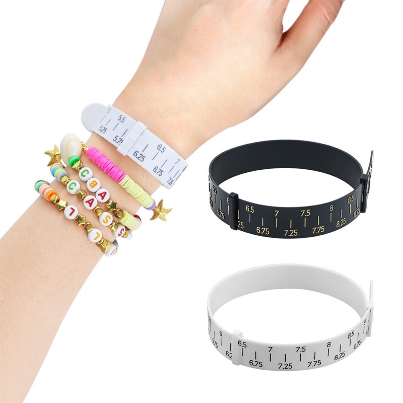 (พร้อมส่ง) ที่วัดกำไลข้อมือ สายวัดขนาดข้อมือ หน่วยวัดเซนติเมตร