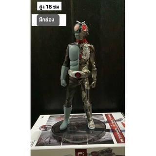 ของสะสมโมเดล Masked Rider ภายในโครงสร้าง Masked Rider Action Figure วัสดุ PVC ขนาดสูงพร้อมฐาน 18 ซม. มีกล่อง