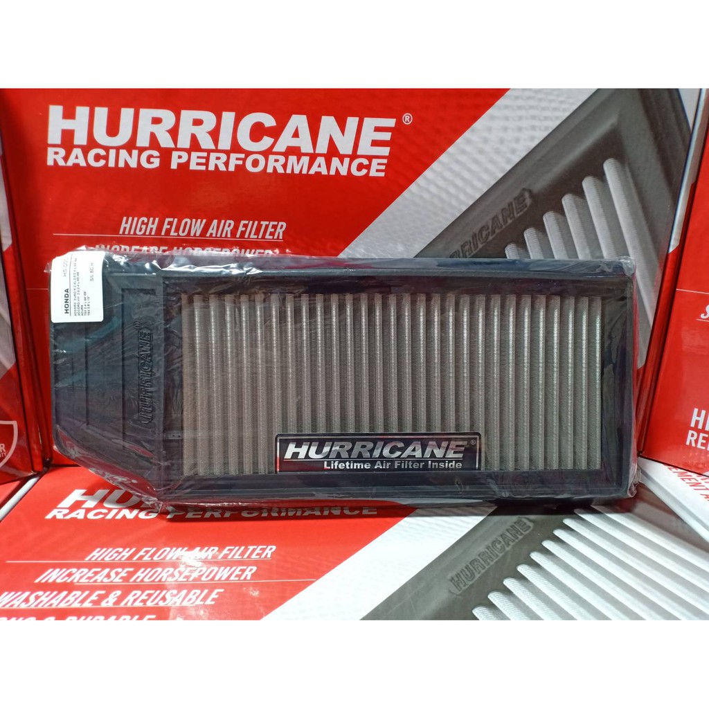 🔥Hurricane กรองอากาศสแตนเลส Honda ACCORD G7 2.0L, 2.4L ปี 2003-2007